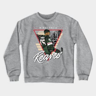 Ryan Reaves Minnesota Triangle Retro Crewneck Sweatshirt